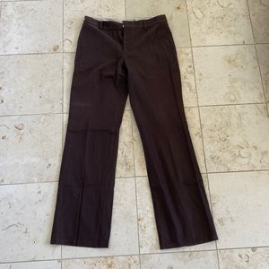 Banana republic Martin fit size 6 wool pants in brown.